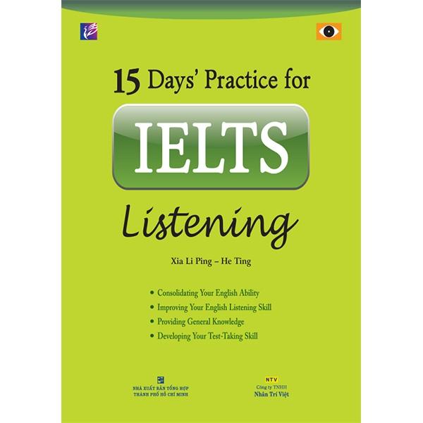 15 Days Practice For Ielts Listening Kèm Cd - Tái Bản