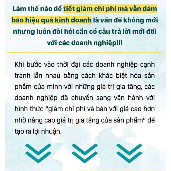 Cắt Giảm Chi Phí - Quản Lý Kiểm Soát Và Chuyển Đổi Phí Thành Lợi Nhuận