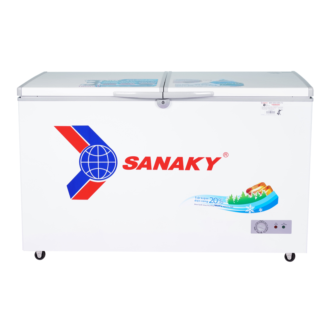 Tủ Đông Dàn Đồng Sanaky VH-4099A1 1 Ngăn 2 Cánh (400L) - Hàng Chính Hãng