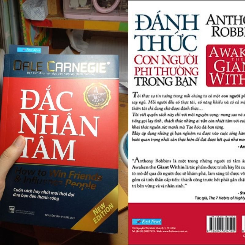 Combo Đắc Nhân Tâm - Đánh Thức Con Người Phi Thường Trong Bạn (Tái Bản)