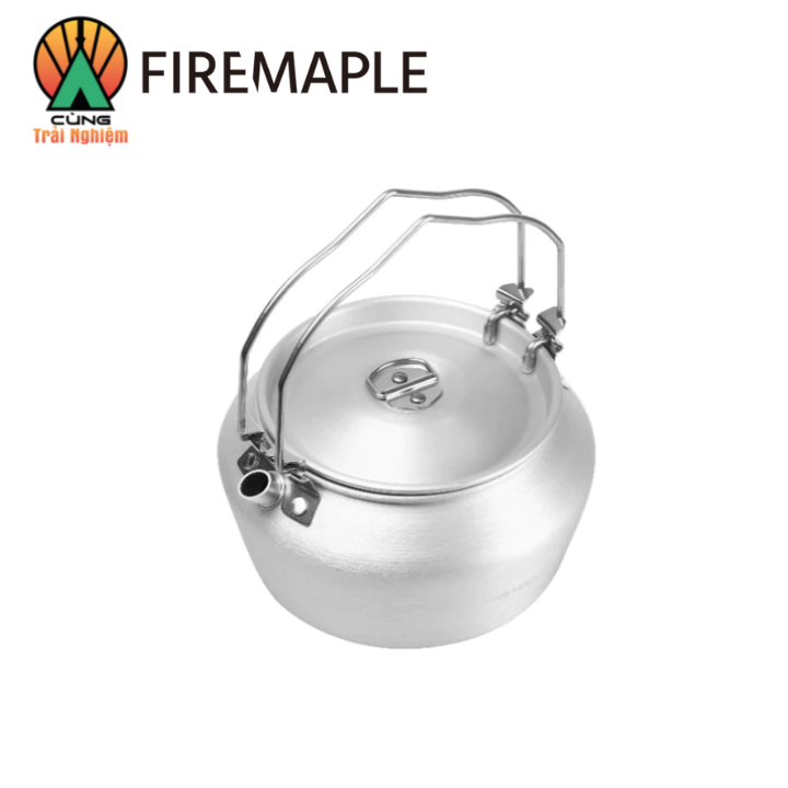 [CHÍNH HÃNG] Ấm Đun Nước 1.2L siêu tốc hợp kim nhôm  Fire Maple Chuyên Dụng Dã Ngoại FMC-NIMBUS-1200