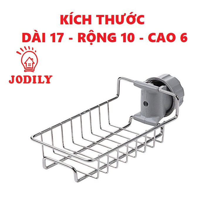 Kệ, Giá Inox Gắn Vòi Nước Đựng Nước Rửa Chén Và Bối Rửa Chén Jodily