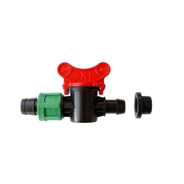 50 Van khóa khởi thủy nhỏ giọt dây dẹt 16mm kèm zoon cao su