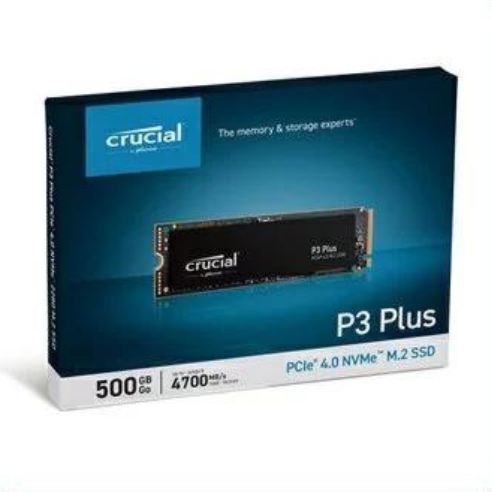 SSD CRUCIAL P3 Plus Gen 4 NVMe 500GB - CT500P3PSSD8 - HÀNG CHÍNH HÃNG