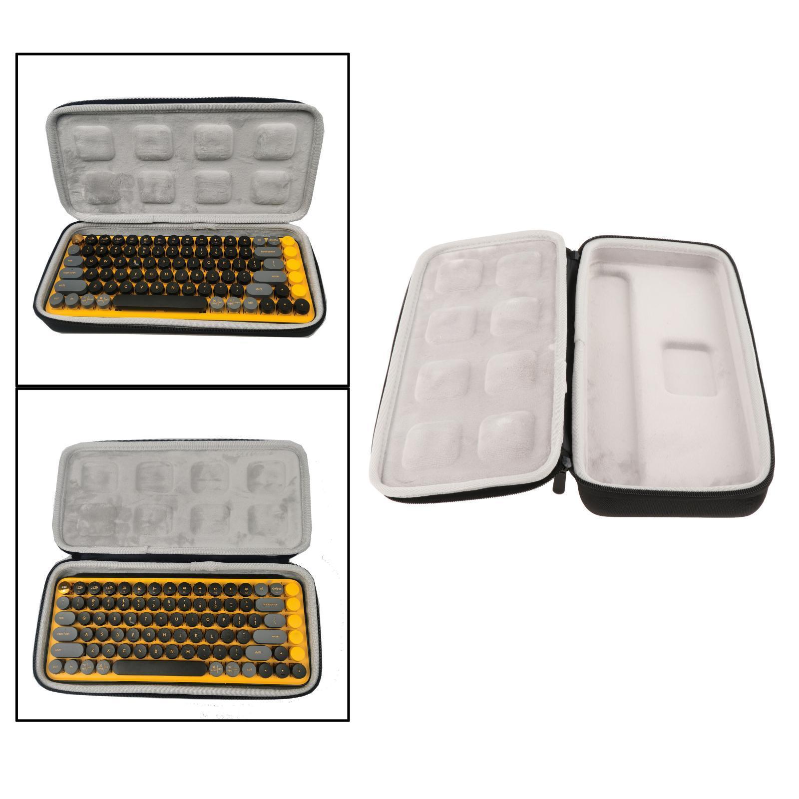 Portable Keyboard Storage Bag Shockproof Stylish Waterproof Storage Shell for Logitech
