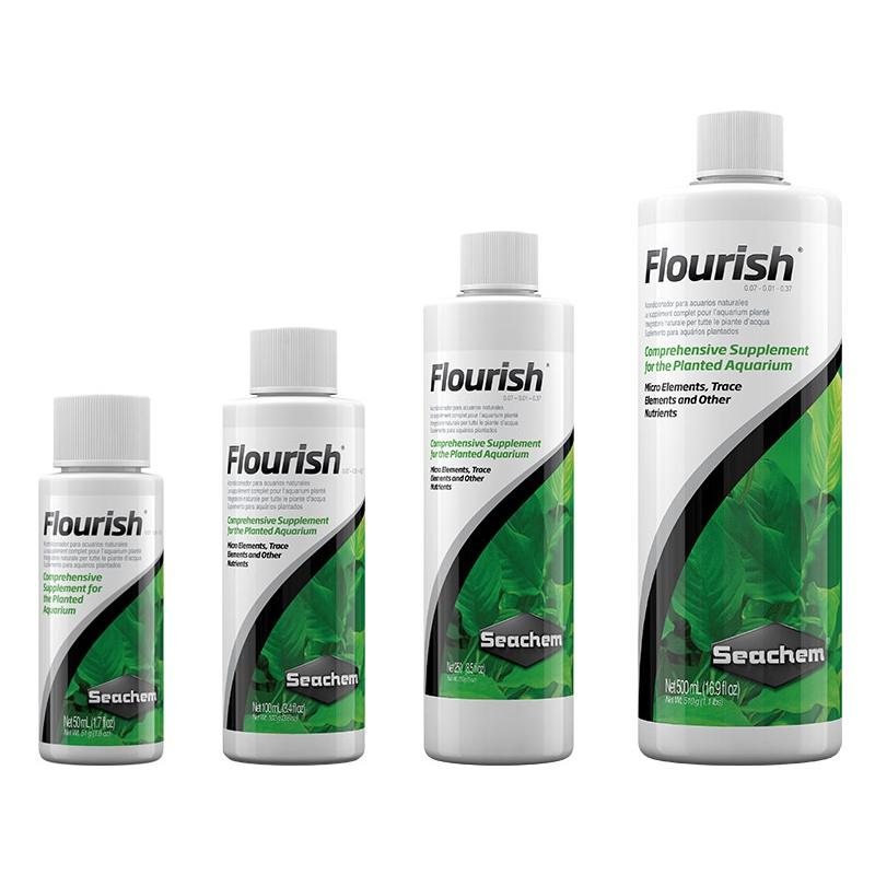 Seachem FLOURISH - Phân nước vi lượng tổng hợp giành cho hồ thuỷ sinh - phụ kiện cá cảnh-shopleo