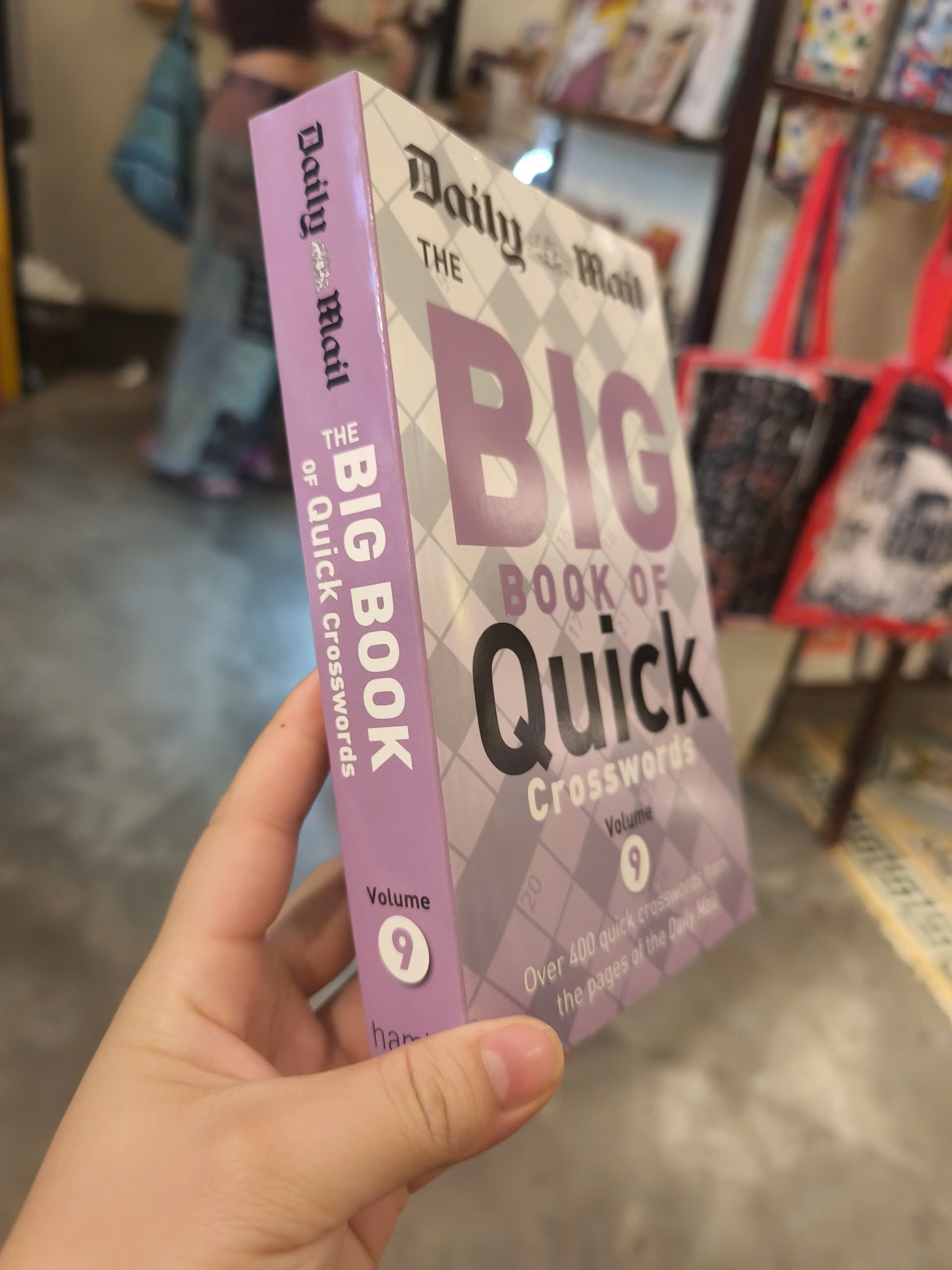 Sách - Big Book of Quick Crosswords 9 | Games / Ngoại văn Nhập khẩu UK / Trò chơi ô chữ giải trí
