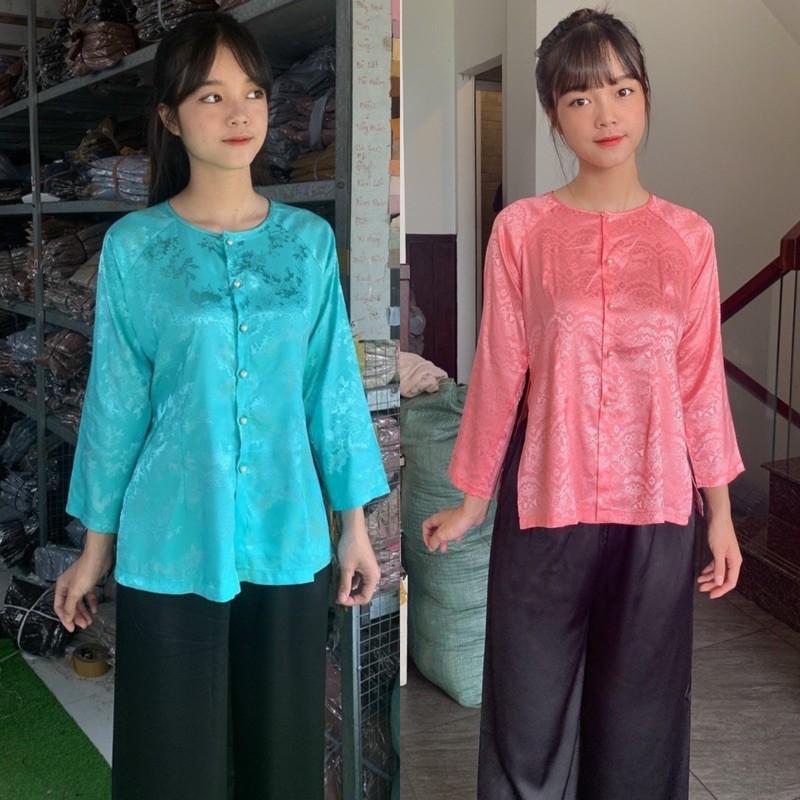 Đồ Lam Đi Chùa# Bà Ba Gấm# Đồ Bộ Nữ # Quần Áo
