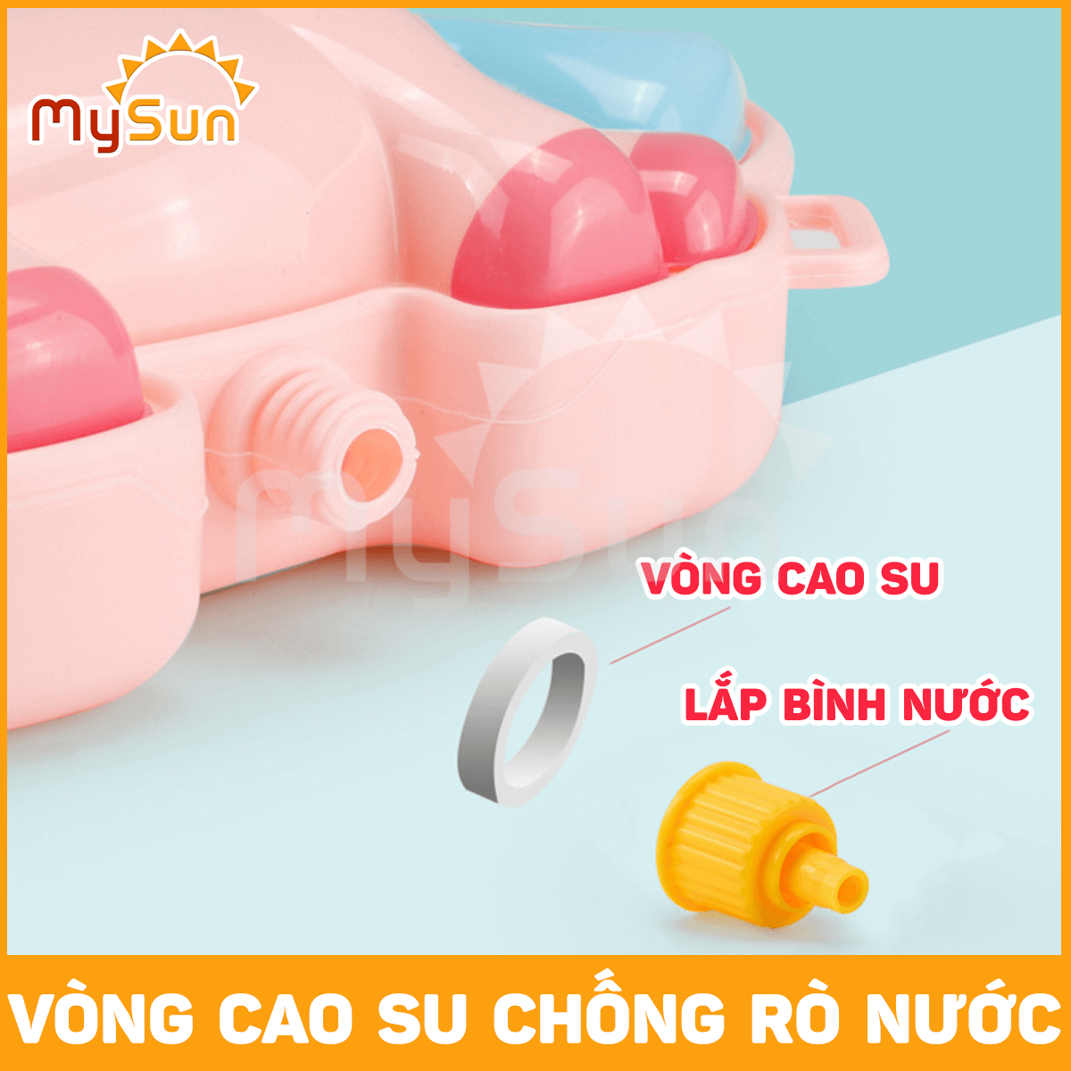 Balo súng phun bắn nước đồ chơi trẻ em áp lực cao, cỡ lớn to giá rẻ cho bé