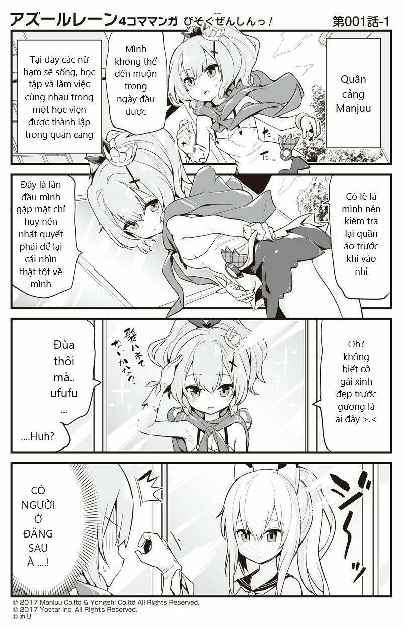 azur lane 4koma chapter 1.1 1