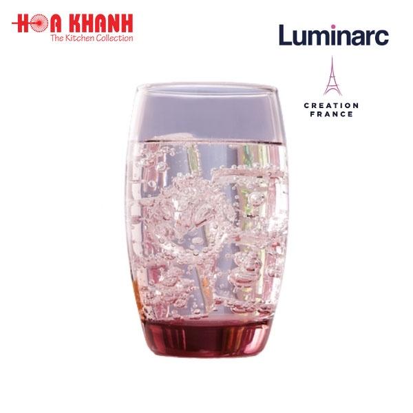 Ly Uống Nước Thủy Tinh Luminarc Salto Pink 350ML - J5385 - Bộ 6ly