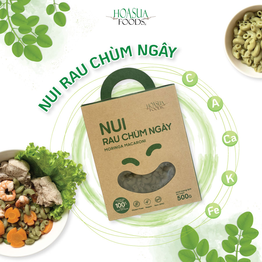 Nui chùm ngây Hoa Sua Foods 500g