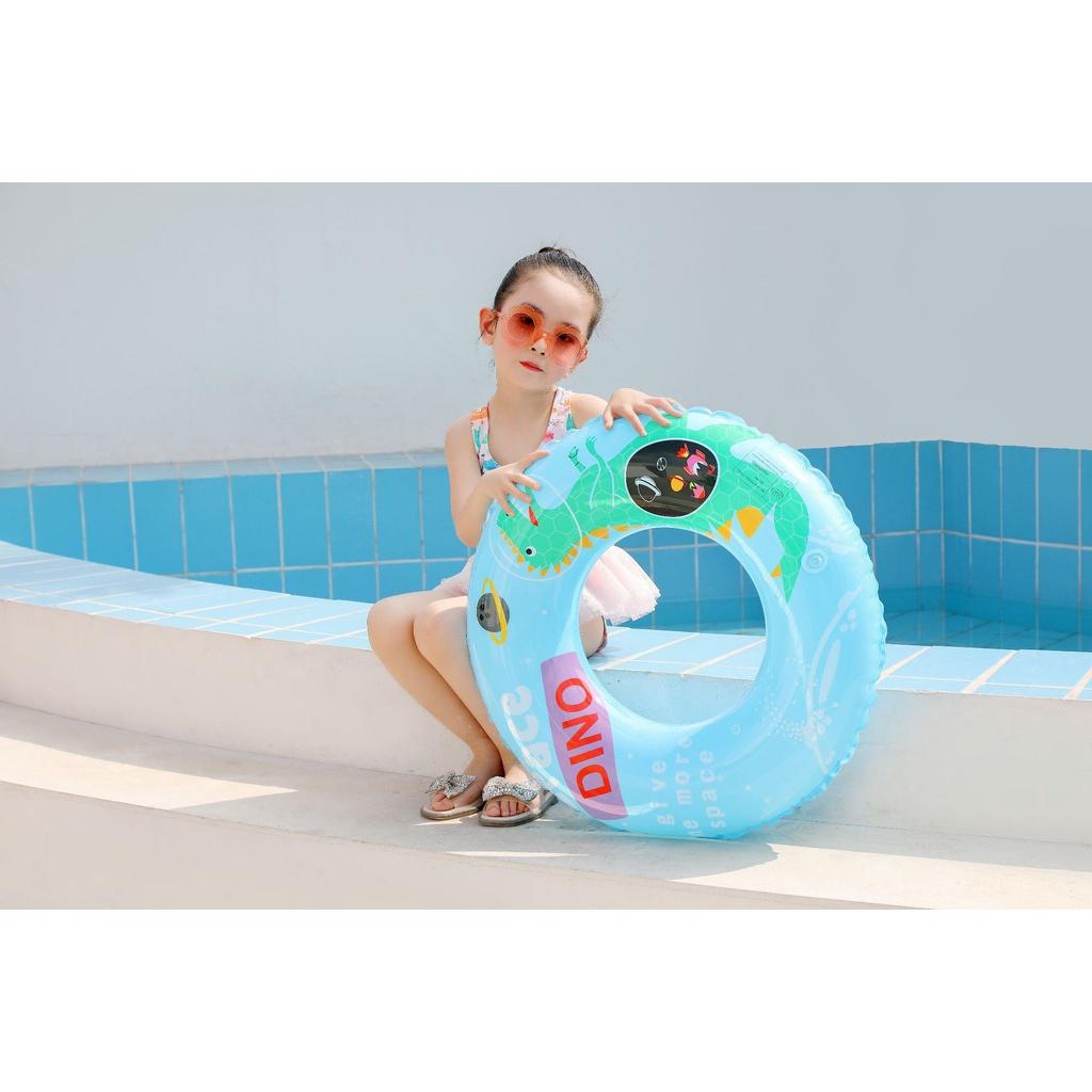Khủng long dễ thương Bé bơm hơi Vòng bơi Vòng tròn Hồ bơi Nổi Phim hoạt hình Vòng bơi Bể bơi Tiệc nước Đồ chơi