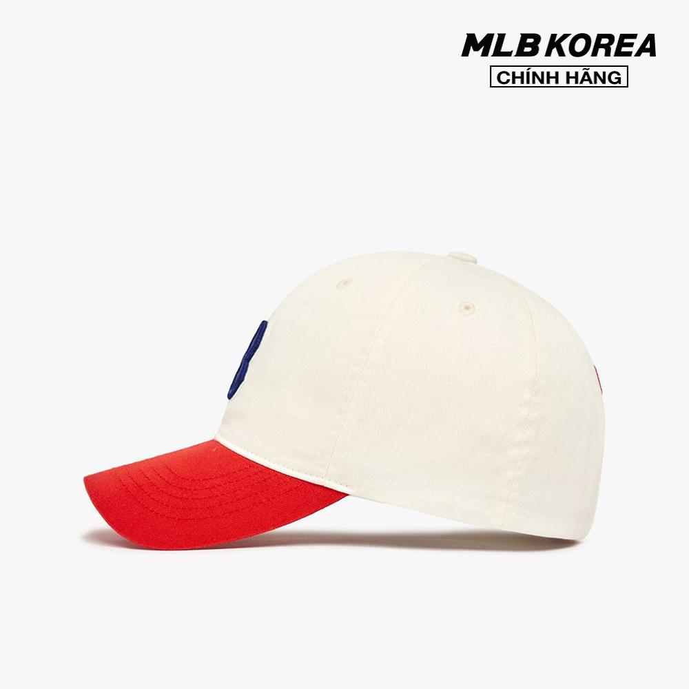 MLB - Nón bóng chày unisex Basic Color Block Unstructured 3ACP3303N