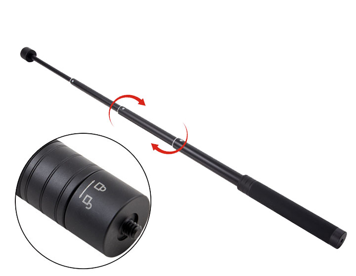 Gậy Extension pole cho máy quay hành động GoPro, Sjcam, Yi Action, Osmo Action