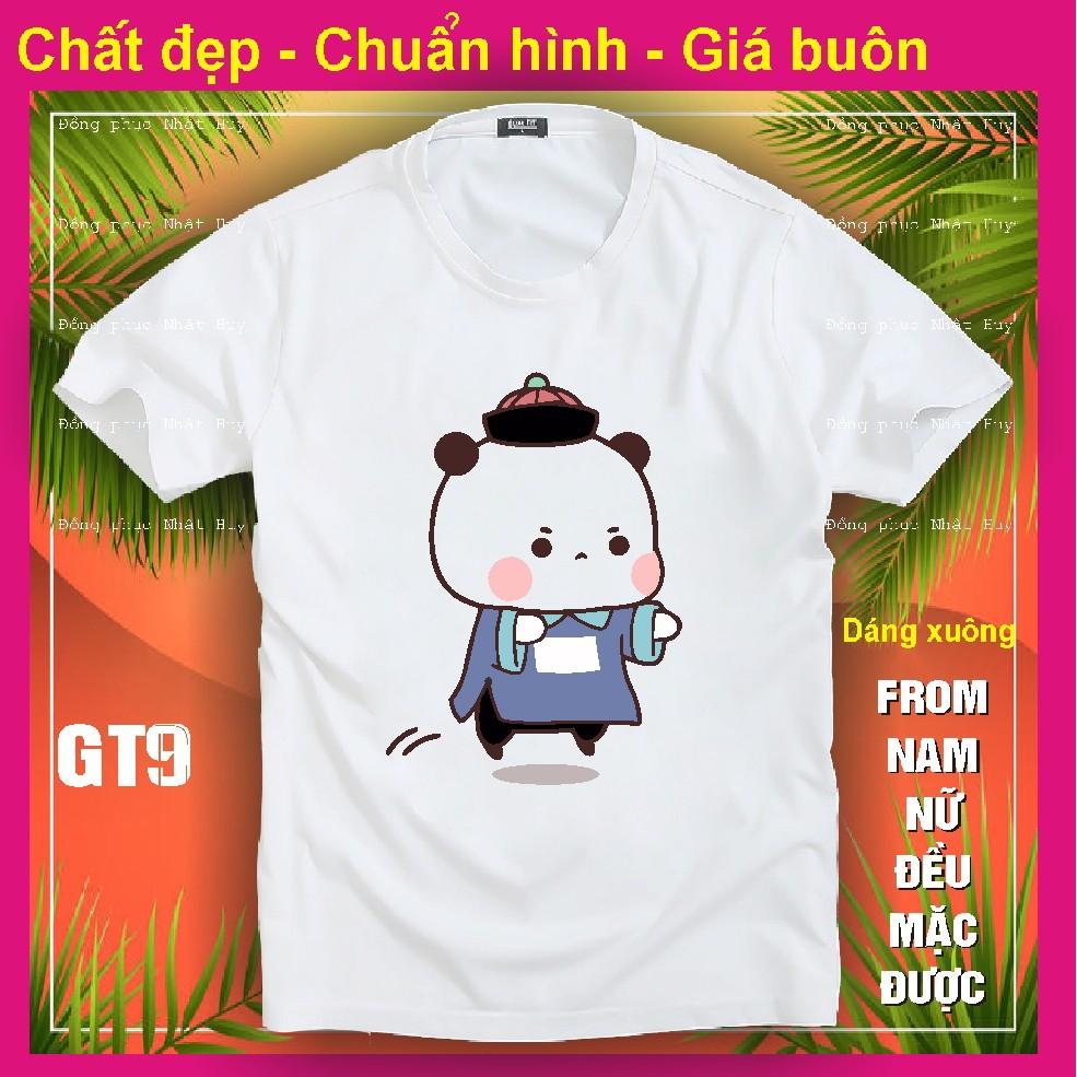 Áo thun gấu trúc đẹp GT8, chất đẹp, bao đổi trả,phông, panda dễ thương kute,icoi gấu trúc chipi