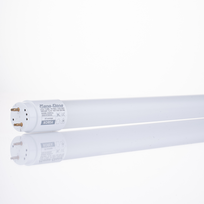 Bộ máng đèn và Led Tube T8, 1.2m N02 120 ánh sáng trắng 18W