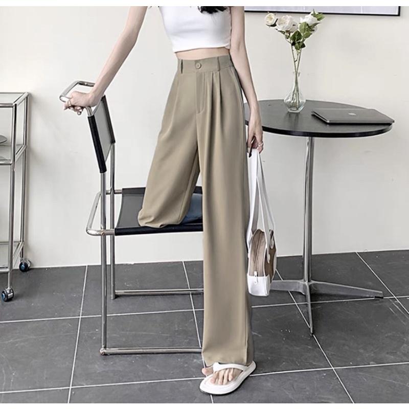 Quần vải suông taobao quảng châu loại 1 full 6 màu
