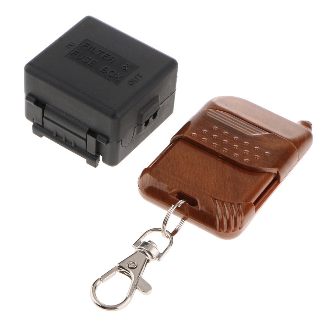 1CH Wireless RF Remote Control Switch Transmitter + Receiver 01 AB Button