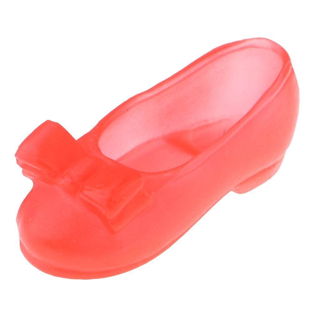 Handmade Doll Jelly Shoes for Blythe 1/6 BJD Doll 12inch Girl Doll Accessory