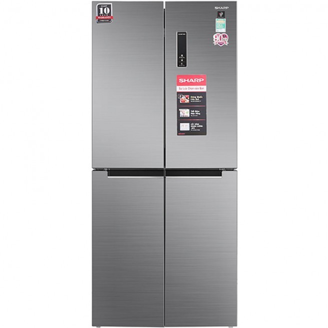 Tủ lạnh Sharp Inverter 362 lít SJ-FX420V-SL - Hàng chính hãng (chỉ giao HCM)