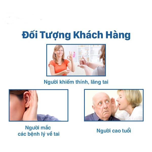 Máy trợ thính cho người già,máy trợ thính siêu nhỏ hai tai với chế độ cảm ứng,tai nghe trợ thính GOODMIL