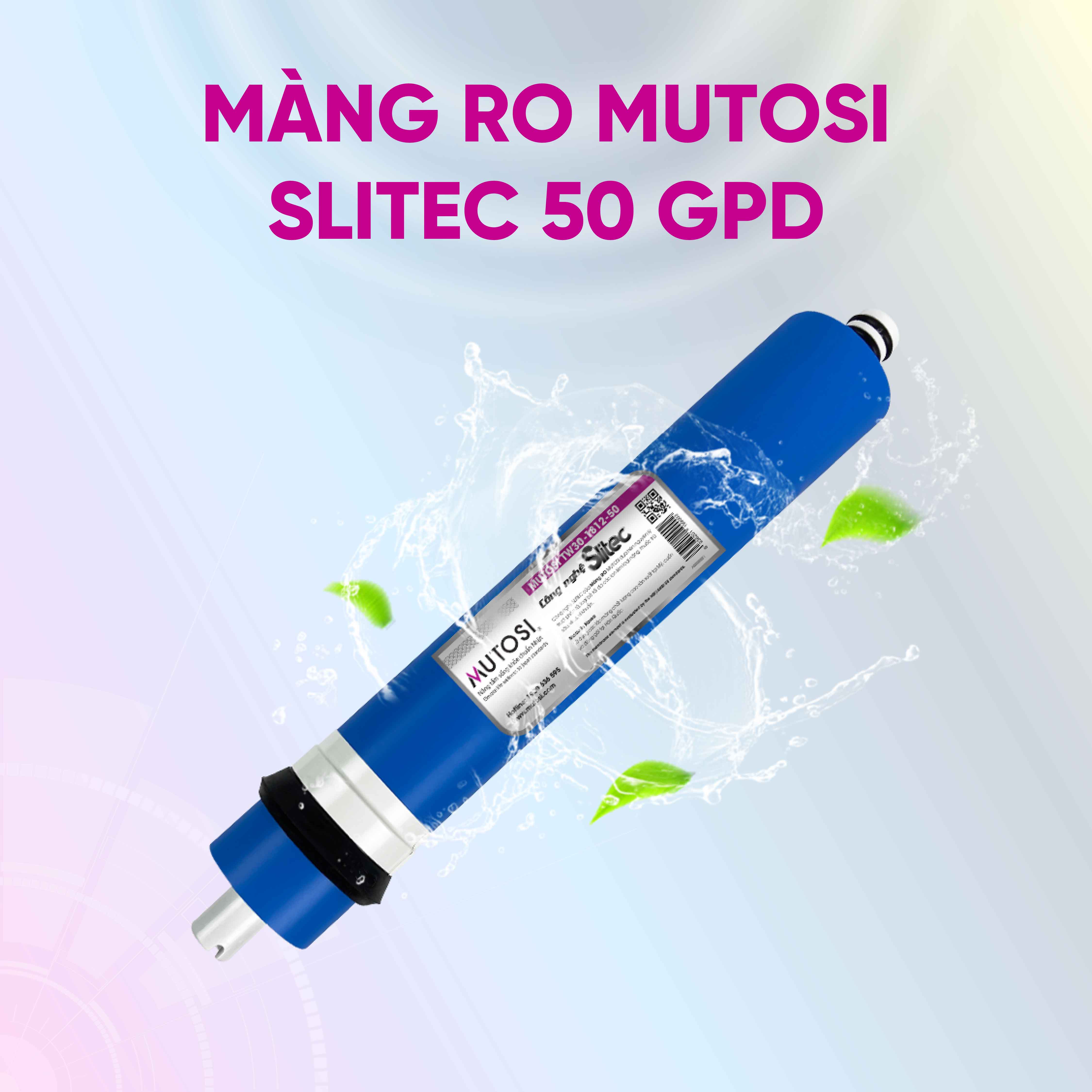 Màng lọc RO Mutosi SLITEC 50GPD - Hàng chính hãng