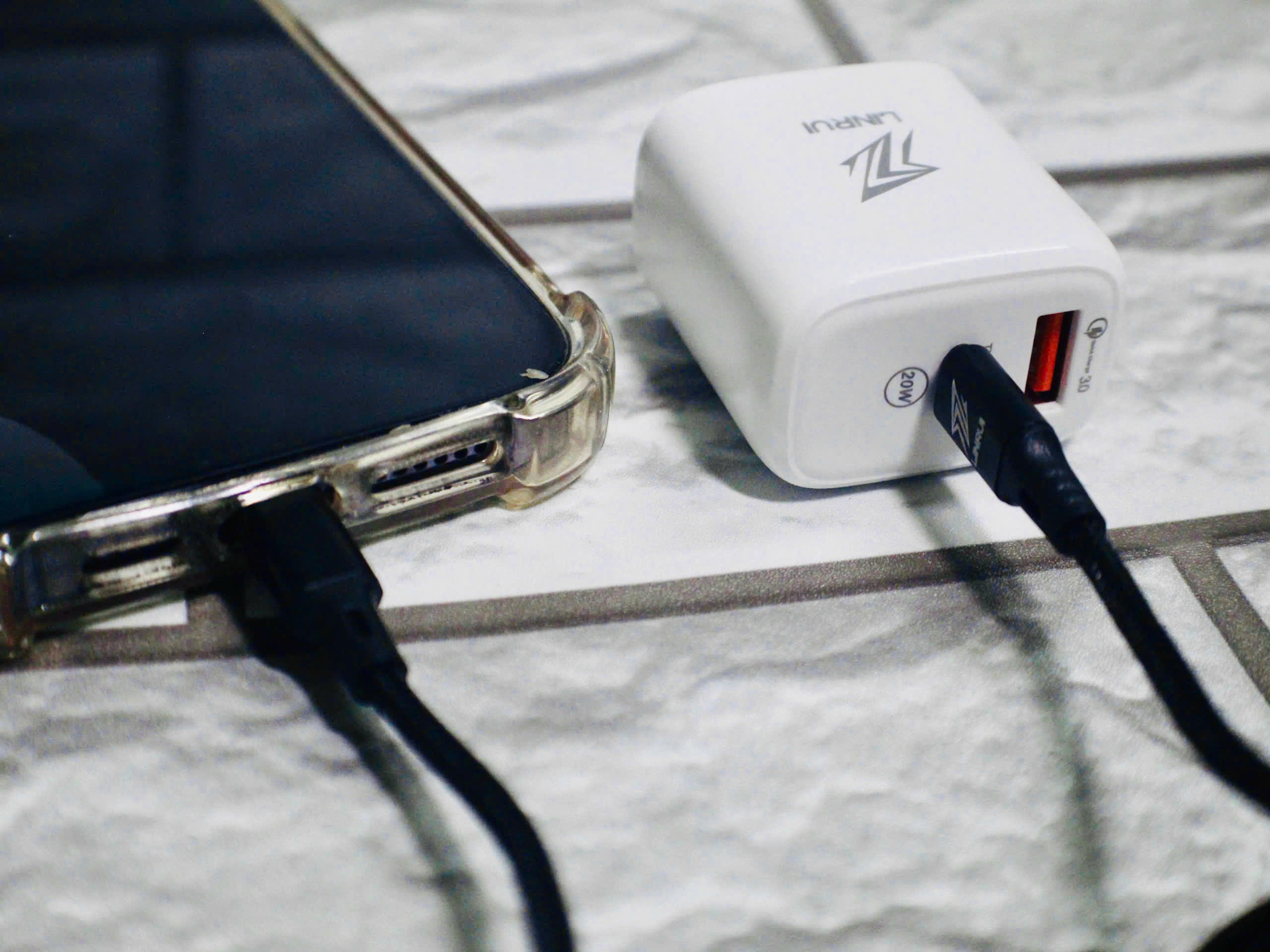 Dây Cáp Bọc Dù Sạc Nhanh 20W Cổng Ra USB C - Light Dài 1M Siêu Bền, Chống Rối - Hàng Chính Hãng