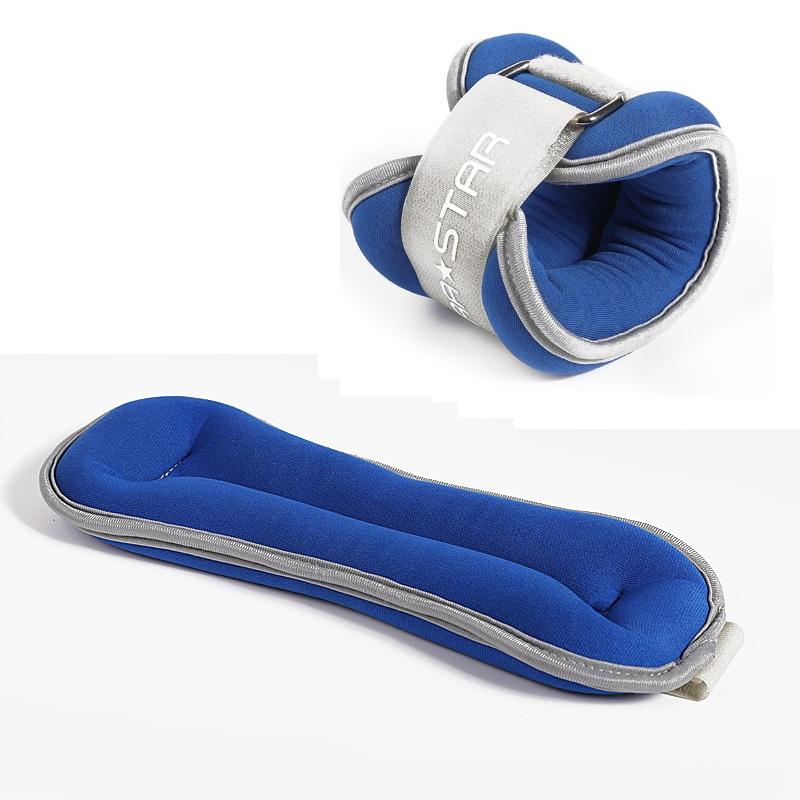 Adjustable Wrist Ankle Weights Pair 1Kg Wrist Arm Leg Running Fitness Exercises