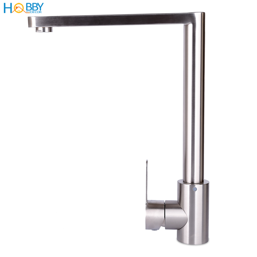 Vòi rửa chén bát nóng lạnh inox 304 Hobby home decor RCDV