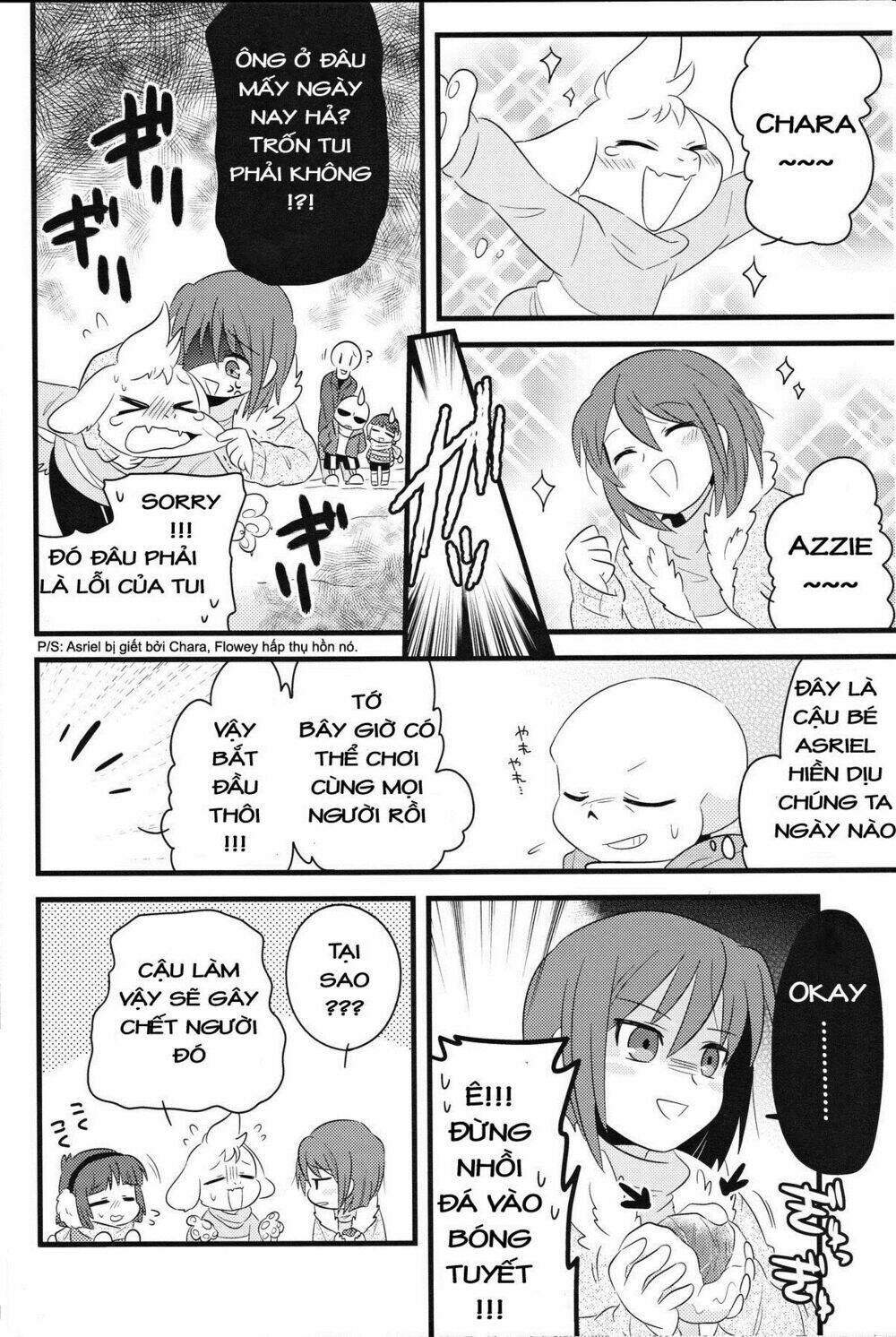 undertale fanbook-nandakanda yappa love desho chapter 1 12