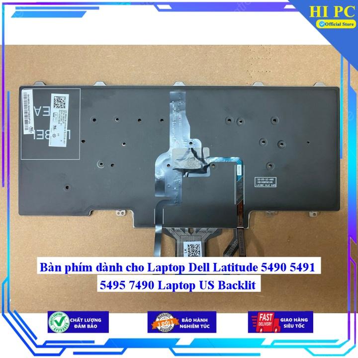 Bàn phím dành cho Laptop Dell Latitude 5490 5491 5495 7490 - Hàng Nhập Khẩu