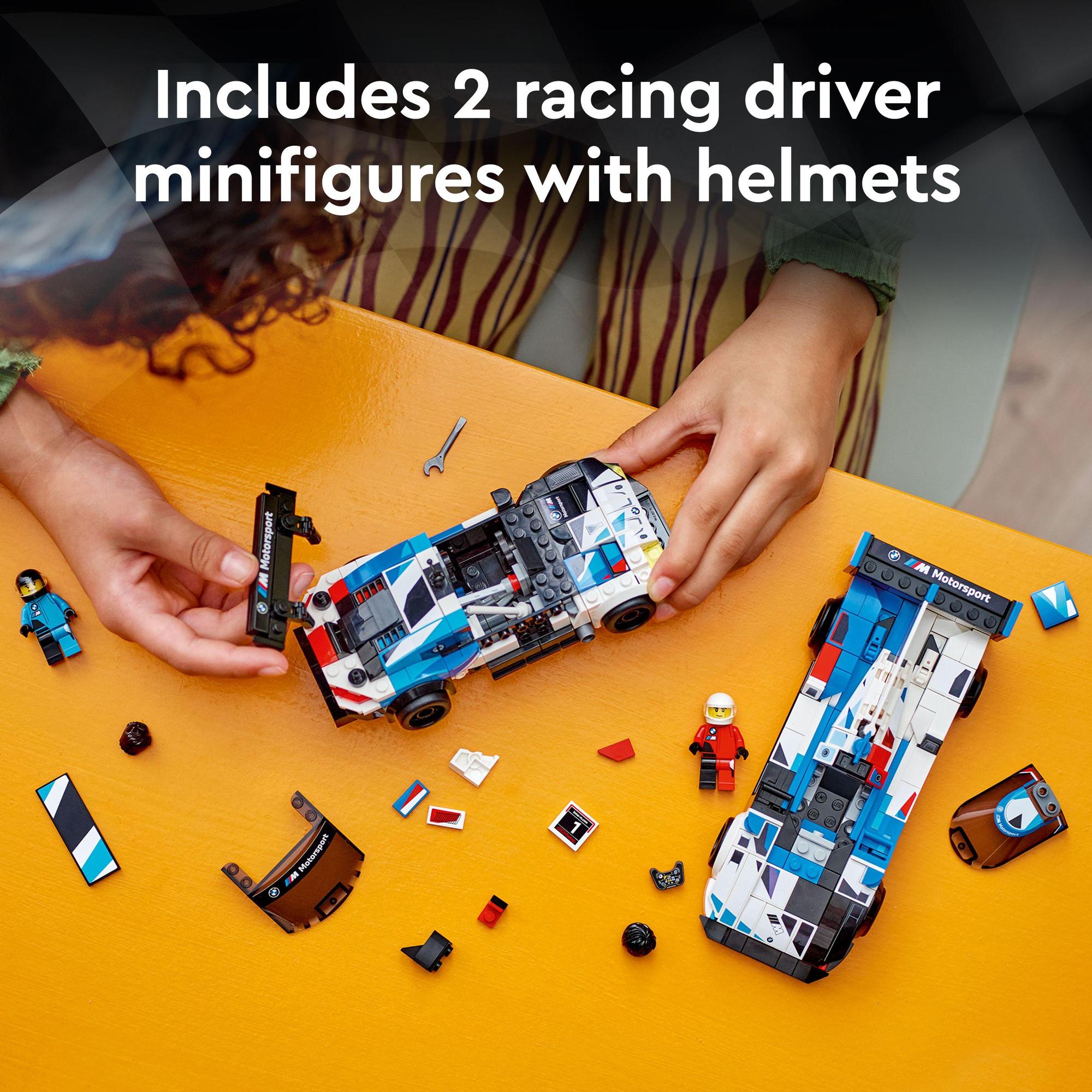 LEGO SPEED CHAMPIONS 76922 Đồ chơi lắp ráp Siêu xe BMW M4 GT3 &amp; BMW M Hybrid V8 (676 Chi Tiết)