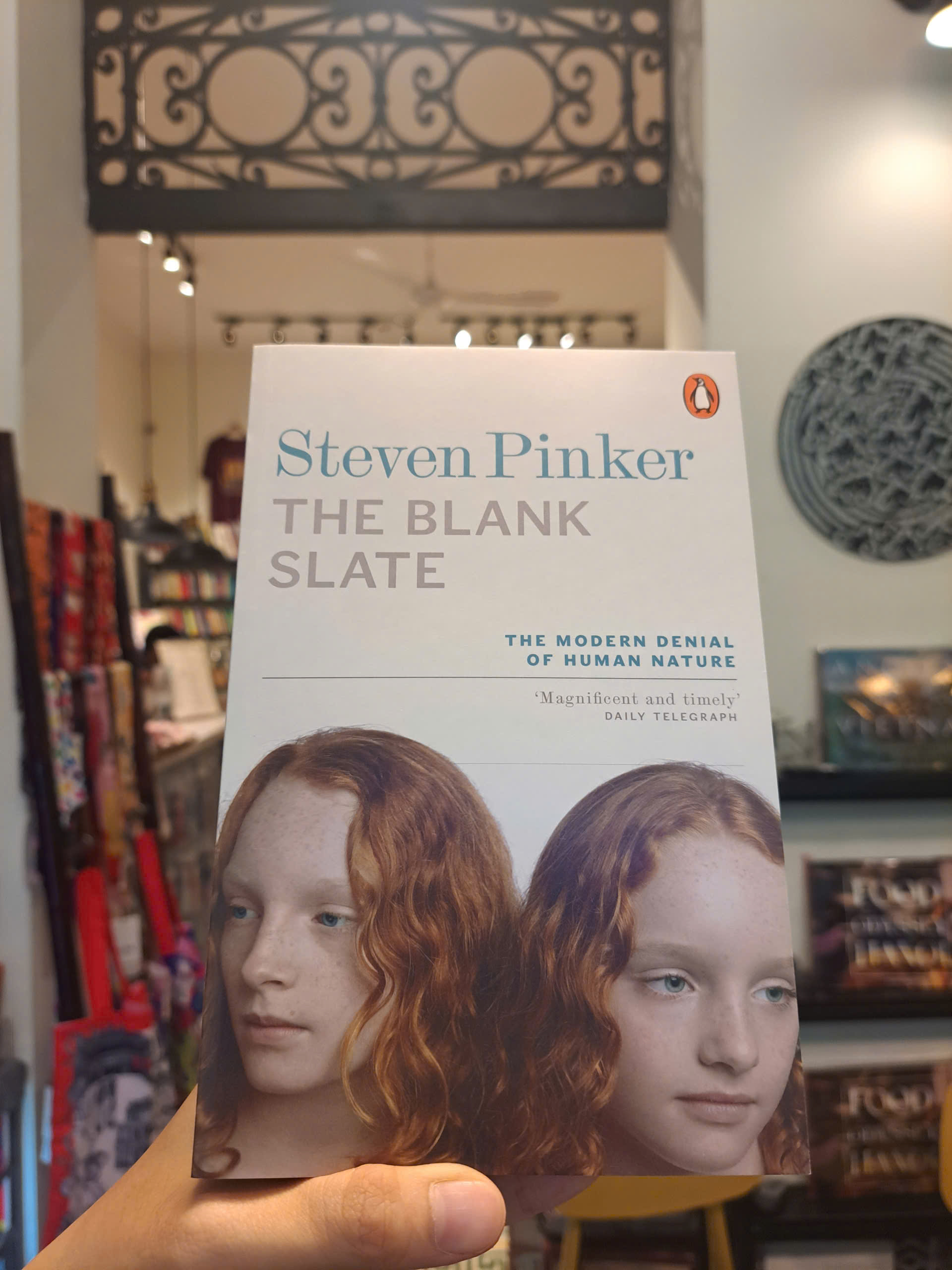 Sách - The Blank Slate: The Modern Denial of Human Nature by Steven Pinker | Psychology / Tâm lý học