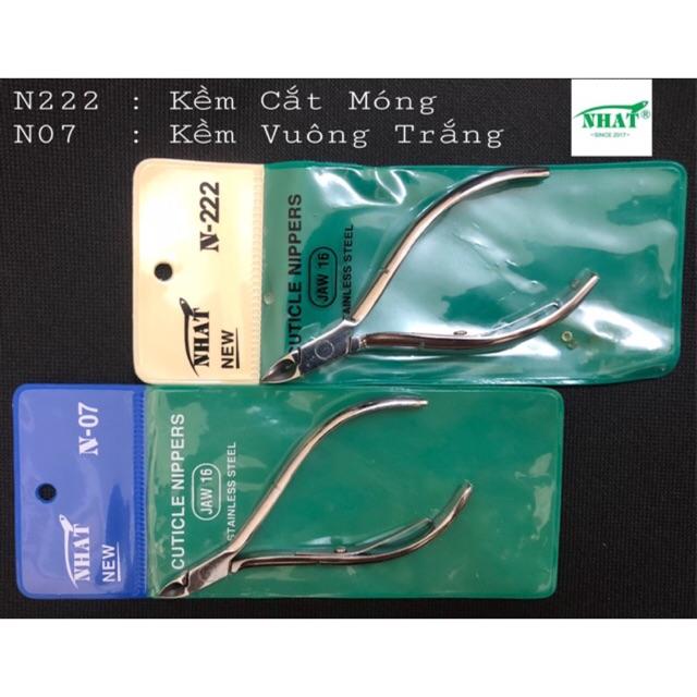 • 5 kềm cắt móng và 5 kềm vuông trắng