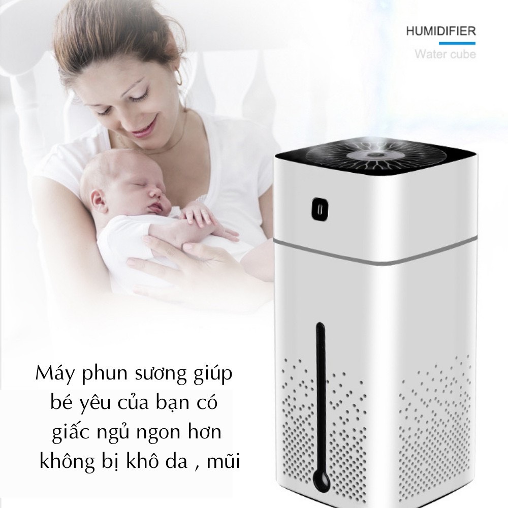 Máy Phun Sương, Máy Xông Tinh Dầu, Tạo Độ Ẩm Không Khí - Doron MS79 - Phiên Bản Cao Cấp - Hàng Nhập Khẩu