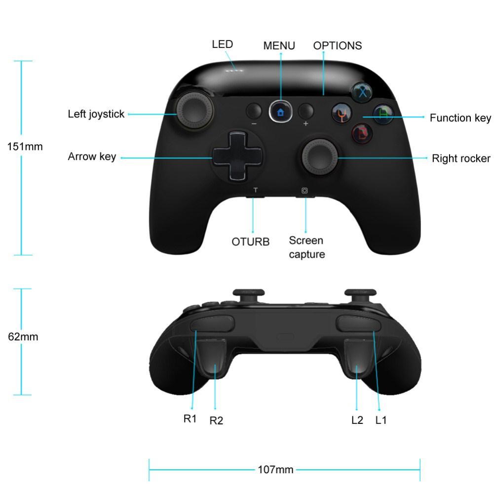 Controller For Switch Pro Wireless Bluetooth TURBO Motion Sensing Vibration Games Gamepad Joystick