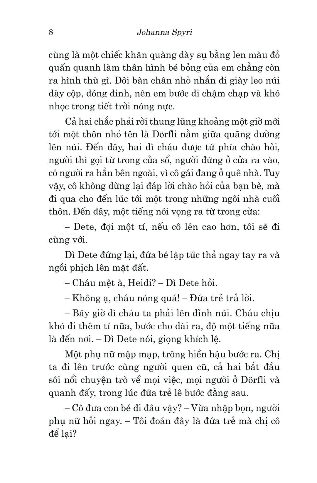 Văn Học Cổ Điển - Heidi (Tái Bản 2023)