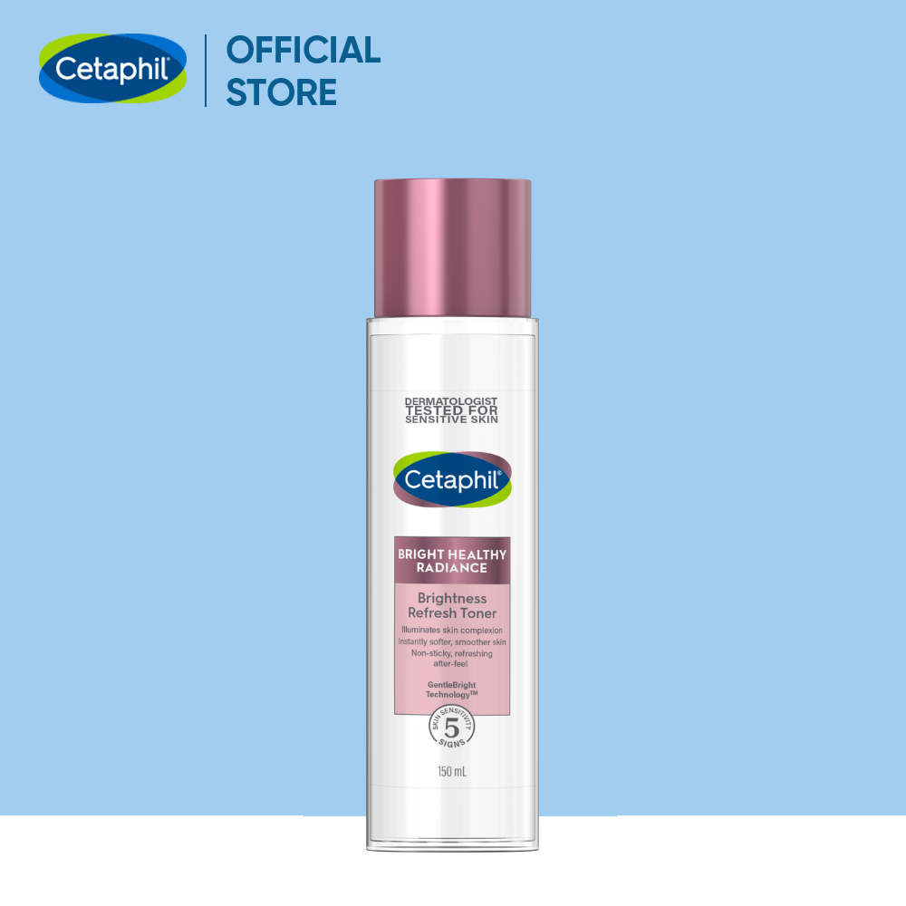 Nước cân bằng làm sáng da Cetaphil Bright Healthy Radiance Refresh Toner 150ml