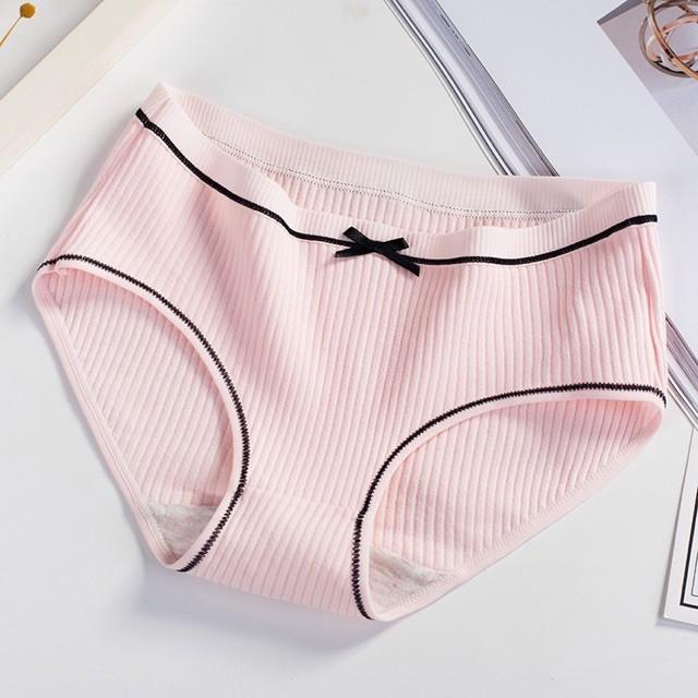 QUẦN LÓT COTTON GÂN TĂM HÀNG CAO CẤP. Co Giãn 4 chiều và Free Size từ 40kg tới 60kg.