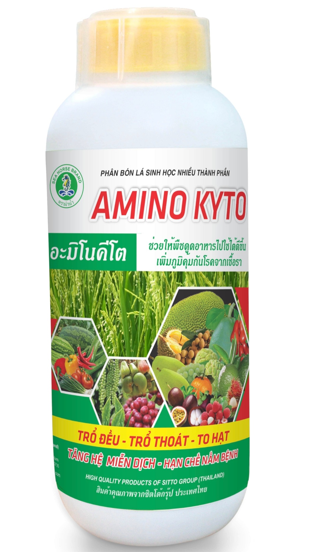 Tăng lực, phục hồi cây trồng Amino Kyto chai 500ml