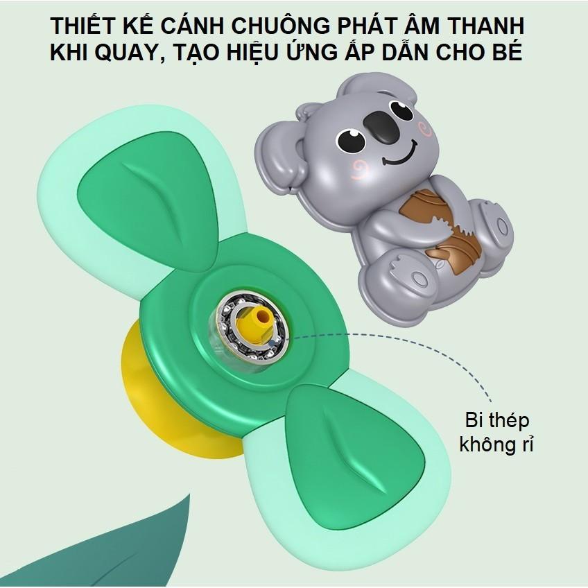 Bộ đồ chơi con quay dán tường phát âm thanh cho bé cao cấp Bộ đồ chơi spiner