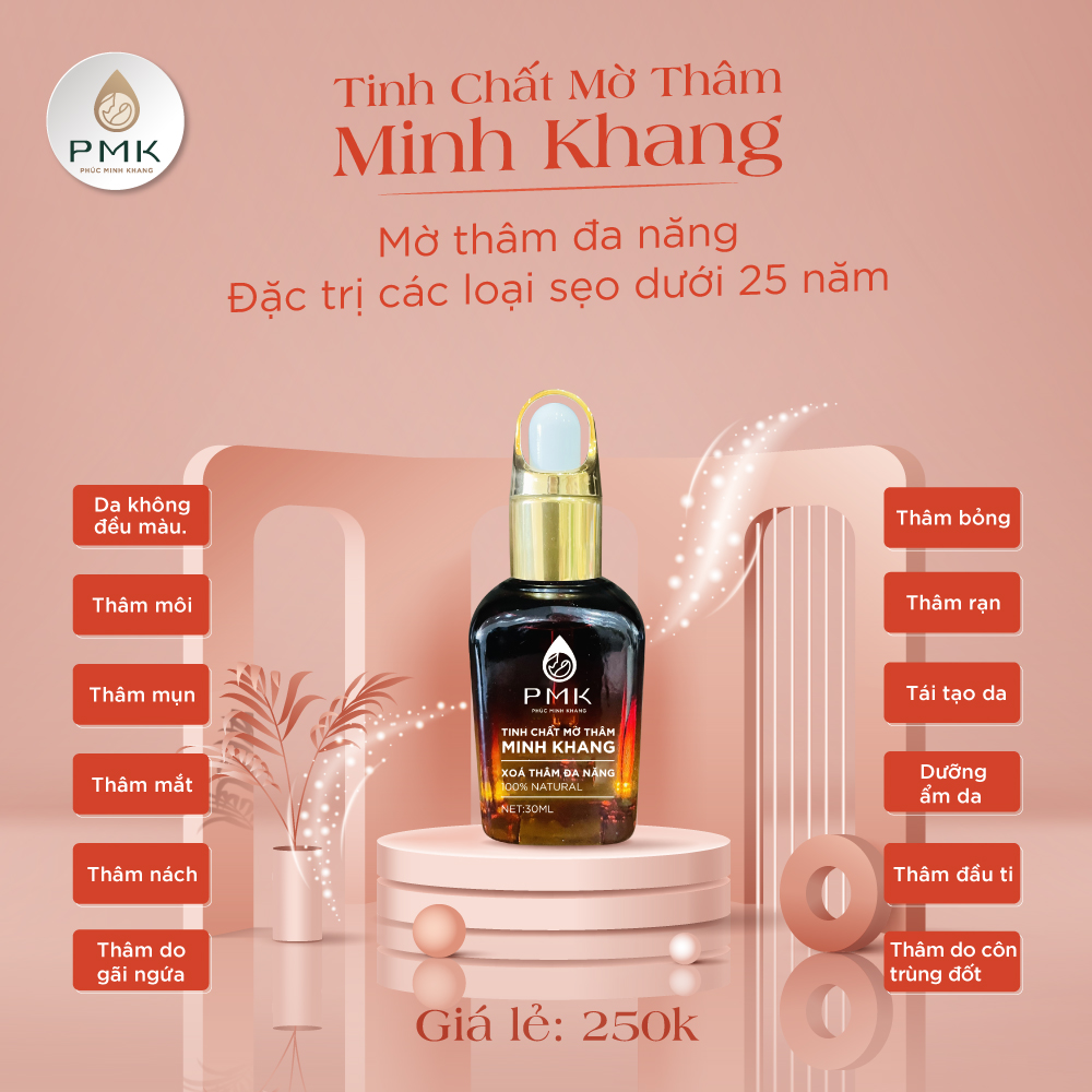 Combo 2 lọ Tinh Chất Mờ Thâm Minh Khang