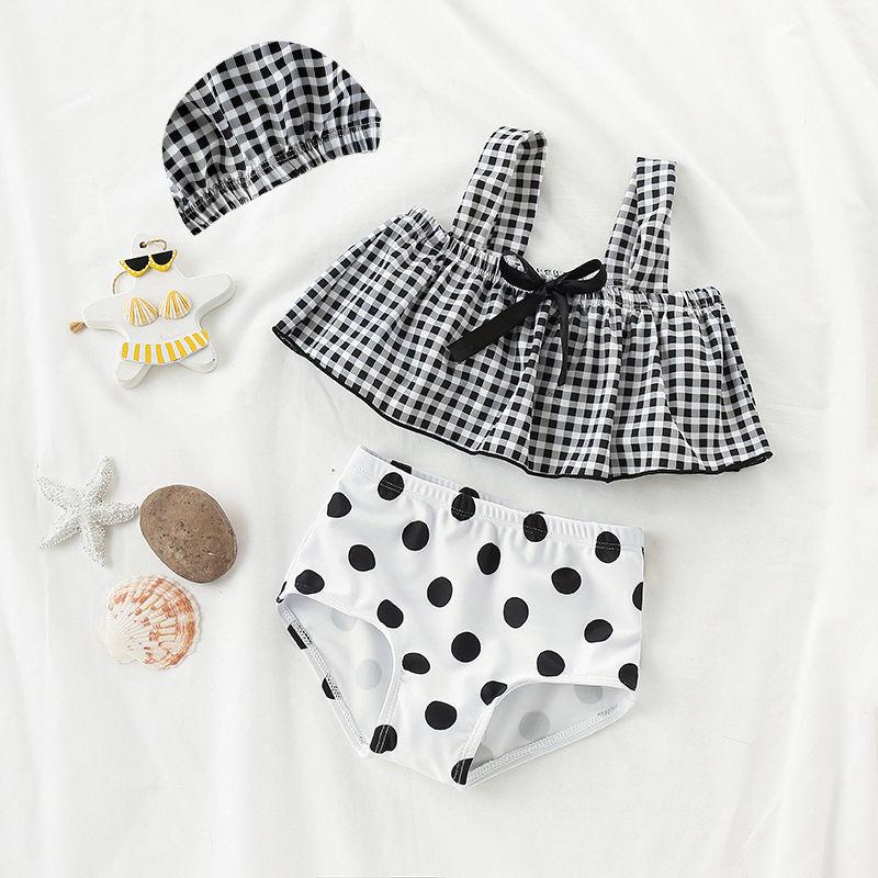 Trẻ Em Đầm Váy Nữ Bikini Chia Dễ Thương Cho Bé Công Chúa Nhỏ Bộ 3 Bộ Đồ Bơi Cho Bé Trẻ Em 2-6 Tuổi