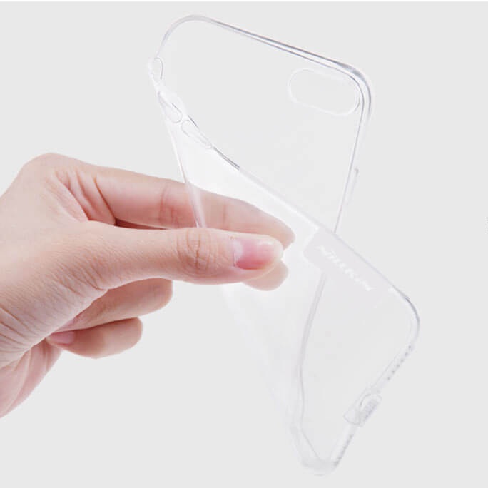 Ốp lưng dẻo silicon cho iPhone SE 2020 / iPhone 7 / iPhone 8 hiệu Nillkin mỏng 0.6mm, chống trầy xước - Hàng chính hãng