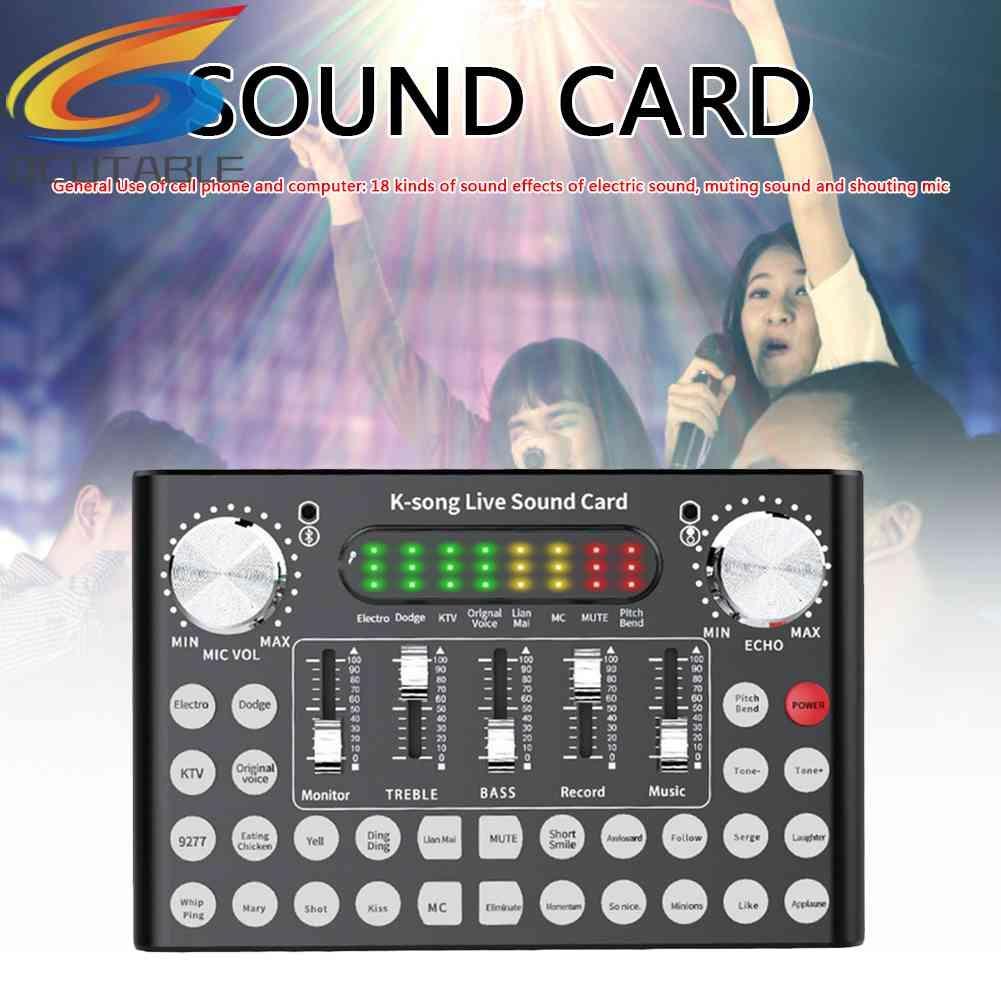 Thẻ Âm Thanh Nổi Bluetooth F9 Chuyên Dụng Cho Phát Sóng Trực Tiếp