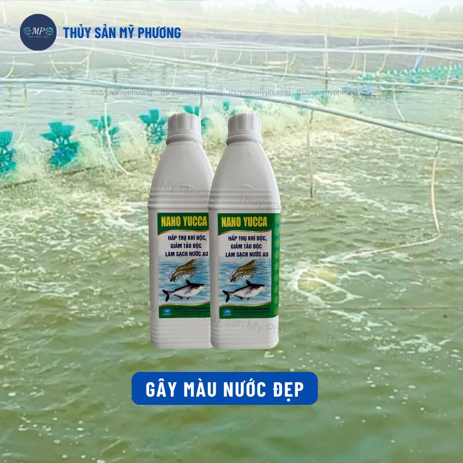 Chống sốc nổi đầu Nano Yucca Us nước Saponin xử lý khí độc sạch môi trường nguyên liệu Mexico tôm thẻ cá lươn ếch ốc ba