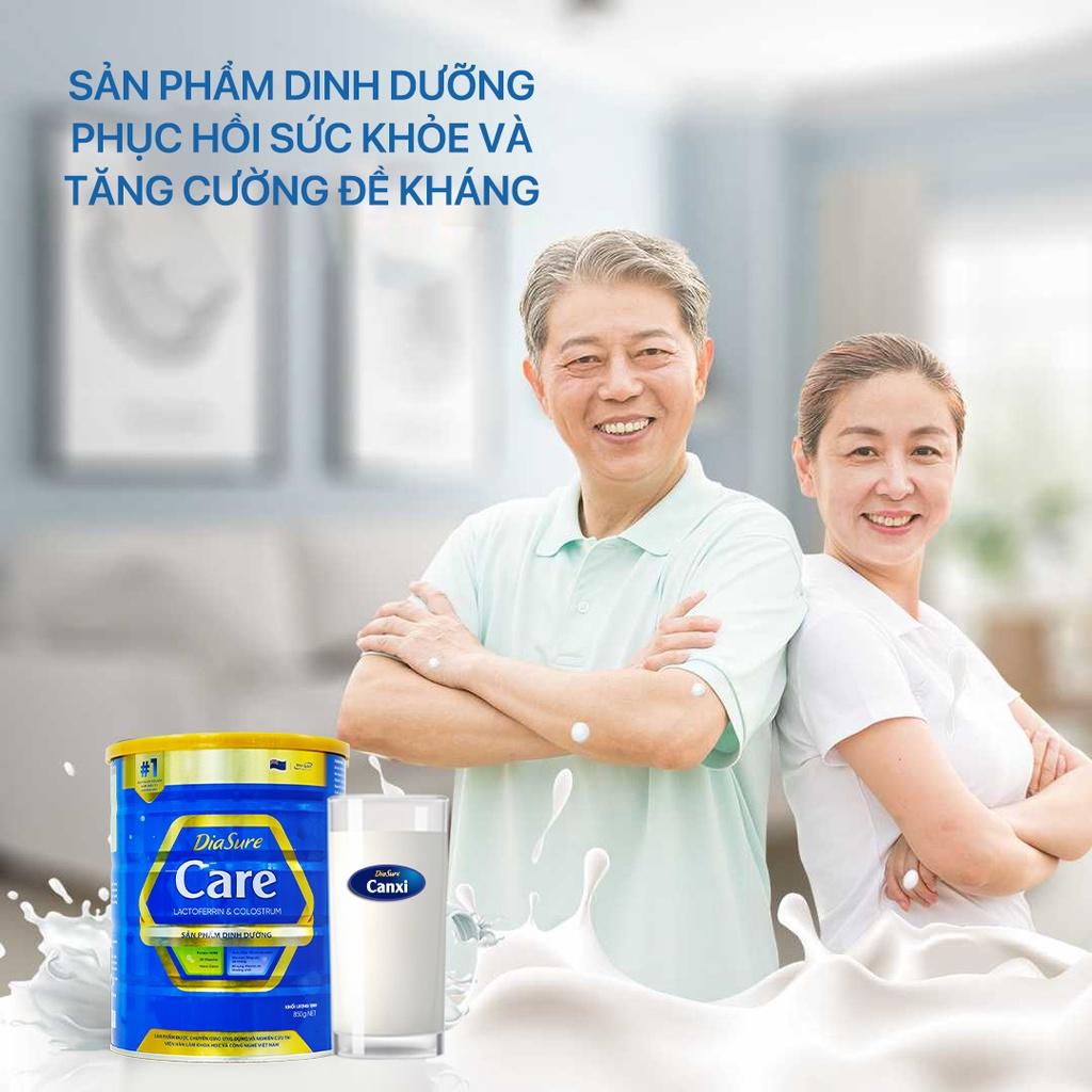 Sữa Diasure Care (850G) -  Hỗ Trợ Tăng Cường Sức Khỏe, Thể Chất &amp; Chất Lượng Cuộc Sống Cho Người Ốm.