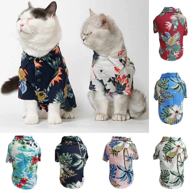 Áo sơ mi mùa hè cho thú cưng - GENYO pet clothes 211 ( màu và mẫu giao ngẫu nhiên )