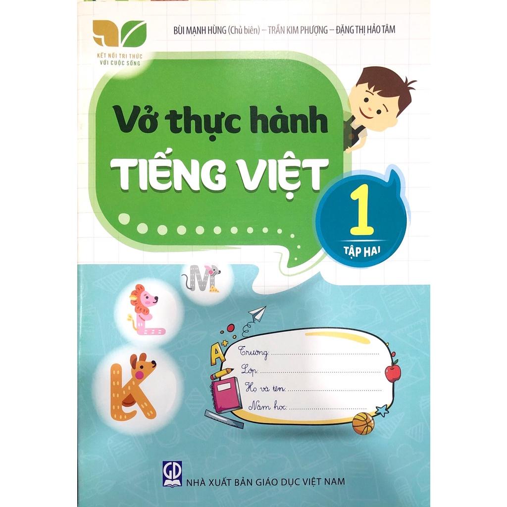 Sách - Combo 2 cuốn Vở thực hành Tiếng Việt lớp 1 ( Kết nối tri thức với cuộc sống )